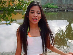 Latina Karin Typical Masturbation Day