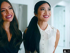 MODERN-DAY SINS - Avery Black and April Olsen Get CAUGHT SCISSORING In Open House!