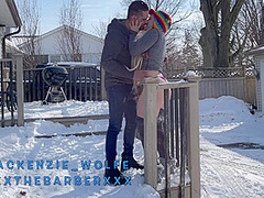 Canadian Couple Has Public Sex In The Snow For Everyone To Watch