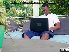 Step Daughter Pulls Out Her Titties While I Am Working