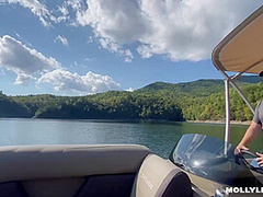 Messy Double Creampie On A Beautiful Pleasure Cruise Spring Break - Horny Hiking - Pov 4k