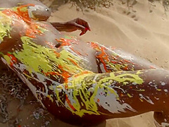 Art Pee 07 Body Paint Piss 1