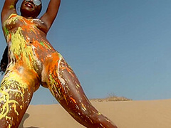 Art Pee 07 Body Paint Piss 1