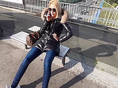 Cherry Kiss In Unexpectedly Meets 2 Strangers Who Fuck Her On A Bus And In Dp At The Hotel!