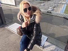 Cherry Kiss In Unexpectedly Meets 2 Strangers Who Fuck Her On A Bus And In Dp At The Hotel!