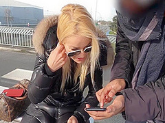 Cherry Kiss In Unexpectedly Meets 2 Strangers Who Fuck Her On A Bus And In Dp At The Hotel!