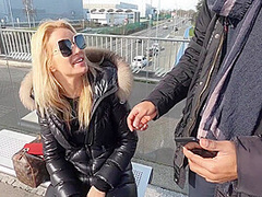 Cherry Kiss In Unexpectedly Meets 2 Strangers Who Fuck Her On A Bus And In Dp At The Hotel!