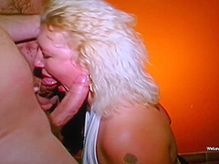 Facial Cum In The Changing Room