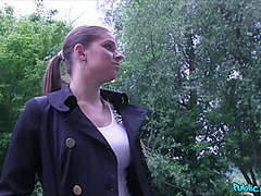 Shy Darkhaired Babe Beauty Cant Turn