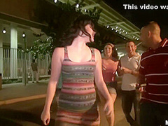 Real Bitch Party - In The Train 1 With Izzie Paige