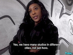 Dark-skinned Minx Cant Get Enough Of Rauls Cock