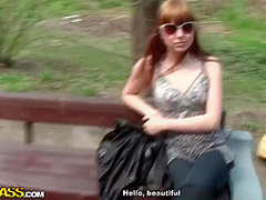 Euro Girl Doggystyle Fuck Outdoors In The Streets