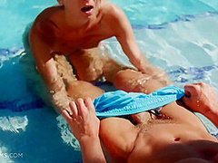 Hot And Skinny Girl Having Passionate Sex With This Lucky Dude Outside The House With Gina Gerson