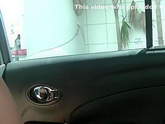 Eats Beautiful Latina Pussy In The Back Seat Of A Car On The Highway With Helena Price