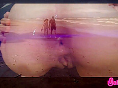 Transando Gostoso Na Praia Gabbie Luna