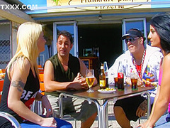 Sexo Em Grupo Numa Praia De Nudistas Em Espanha Ibiza