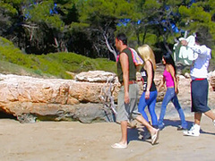 Sexo Em Grupo Numa Praia De Nudistas Em Espanha Ibiza