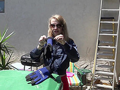 Taking A Smoke Break After Yardwork