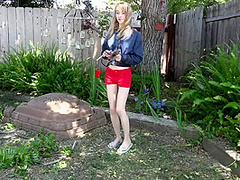 Taking A Smoke Break After Yardwork