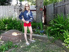 Taking A Smoke Break After Yardwork