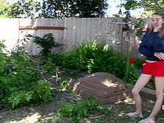 Taking A Smoke Break After Yardwork