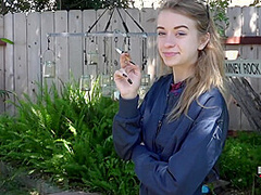 Taking A Smoke Break After Yardwork