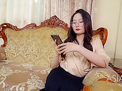 ModelMedia Asia-Female Secretary Sex Business-Guo Tong Tong-MSD-054-Best Original Asia Porn Video