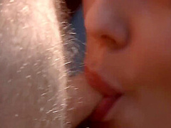 Old Man Is Fucking A Slutty Teen Brunette From The Back, In