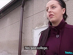 Broke College Student Jumps On Strang