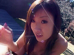 Japanese Teen Chiaki Gets Her Hairy Pussy Fucked Hard At An Onsen Spa