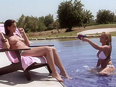 Astonishing Porn Video Milf Wild Full Version With The Best, Eve Angel And Sandra Shine