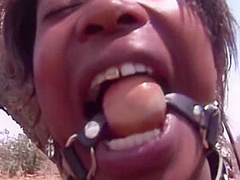 Hardcore African Outdoor Amateur Orgy With Big Black Cocks