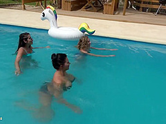 Clea Gaultier, Anna Polina And Angel Emily In Sex Friends In Ibiza