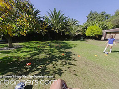 VR BANGERS Tight Pussy Outdoor Sex With College Babe Chloe Temple