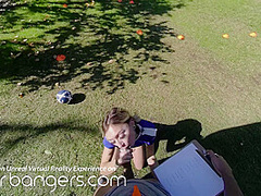 VR BANGERS Tight Pussy Outdoor Sex With College Babe Chloe Temple