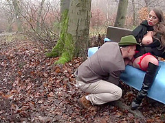 Crazy Mom Fuck In A Park Close To Hamburg