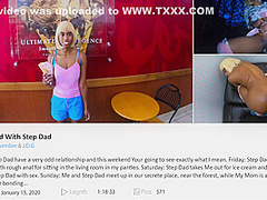 4k Msnovember Riding Her Stepdad Big Cock Outdoors In Public