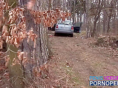 Kleine Titten Deutsche Schlampe Gibt Blowjob Fur Fremde