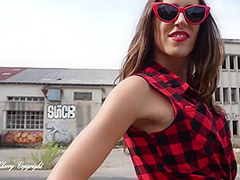 Tara Cherry In Walks In An Urbex And Sucks Two Taggers (risky Real Public Blowjob)