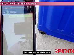 Greek Rosa Loves To Suck & Ride His Hard Boner