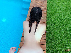 Almost Got Caught Public Fucking At The Pool Andy Savage & Sukisukigirl