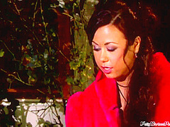 Pissing Threesome In Fur Coats