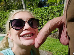 Kyle Mason In Blond Hair Babe Braceface Begs For