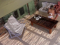 Sitting Outdoors In The Shade Leads To Hardcore Sex