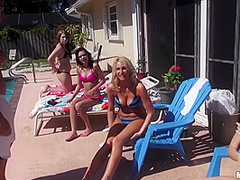 Real Whore Party - Blowing, Gagging And Screwing By