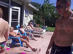 Real Whore Party - Blowing, Gagging And Screwing By