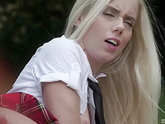 Katrin Wolf - Horny Schoolgirl