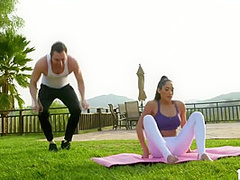 Chloe Amour - An Outdoor Workout That Leads And Into A Hot Sex