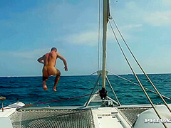Lullu And Julie Have Sex Together And With Two Men On A