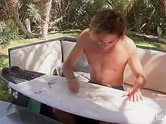 Petite Brunette Stepsister Gets Stepbrother To Eat Her Pussy